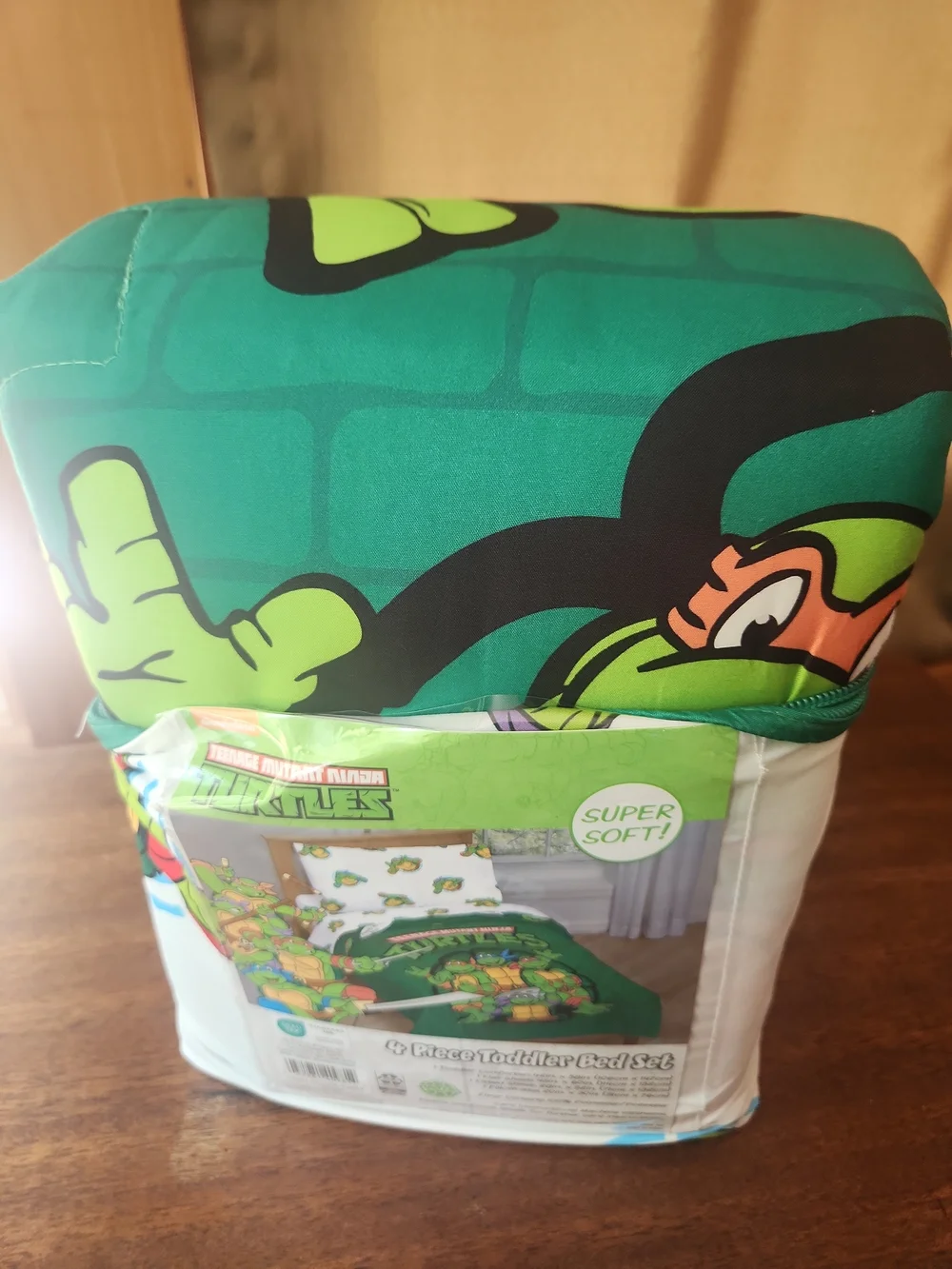 Green Toddler Sheet Set - 4 Piece